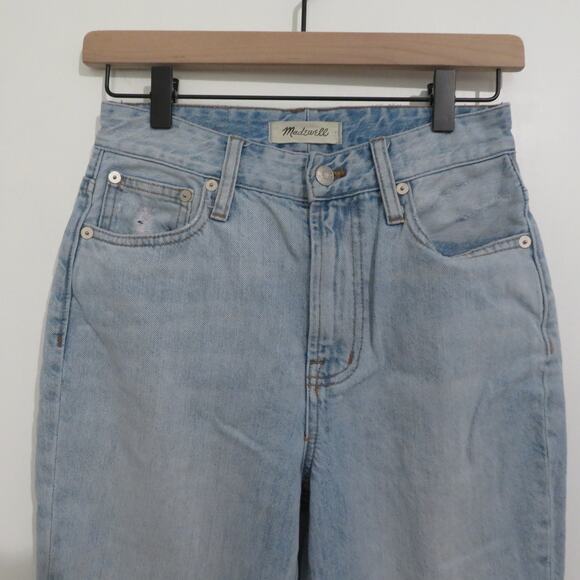Madewell Womens Sz 23 Light Wash The Curvy Perfect Vintage Jean High Waist Jean - Picture 3 of 7